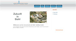 Desktop Screenshot of mur-stahlbau.de